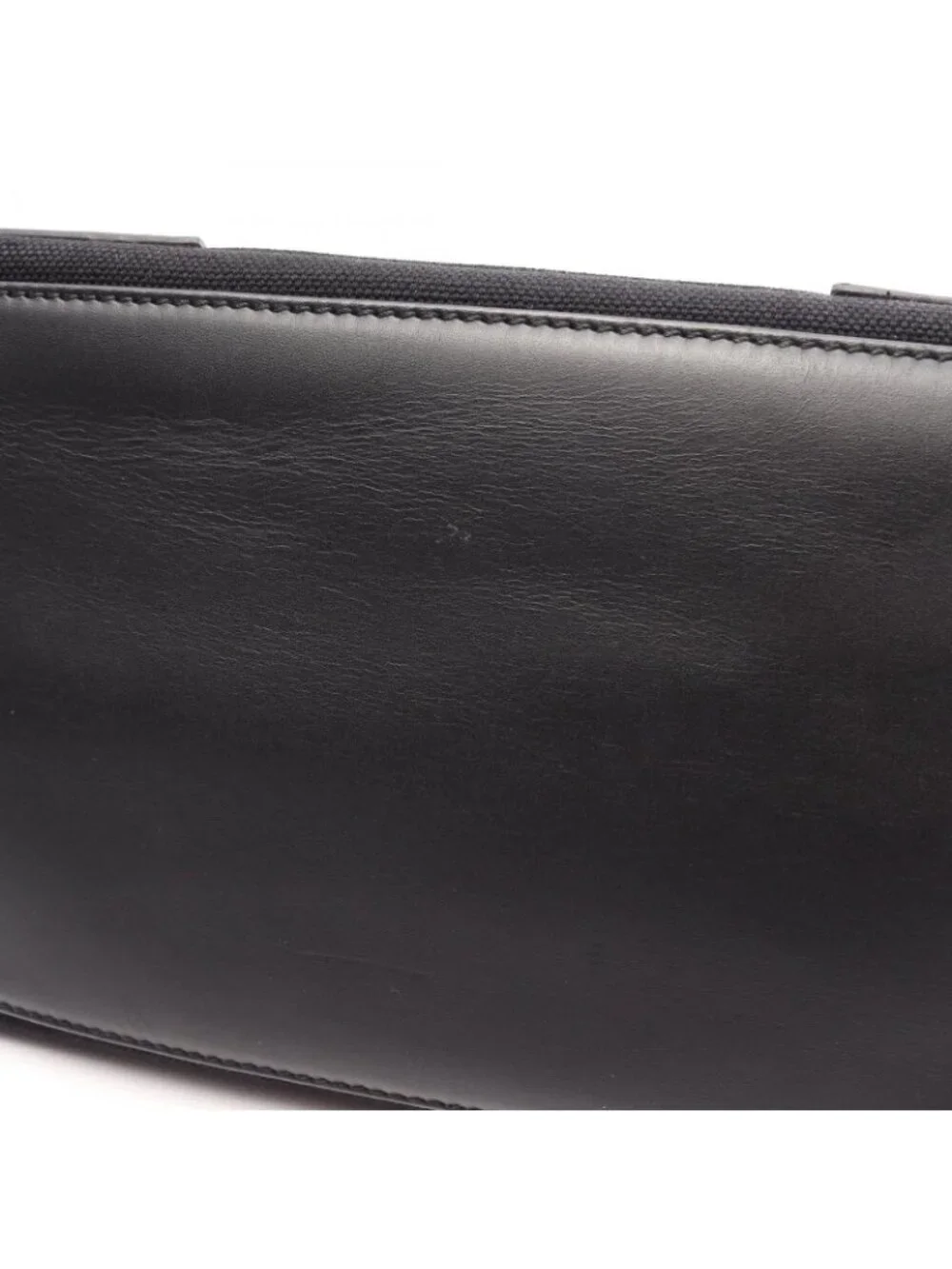 Balenciaga Tote Bag Navy Cabas S Black Leather